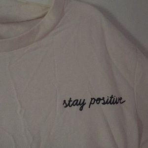 Stay Positive Crewneck (H&M)